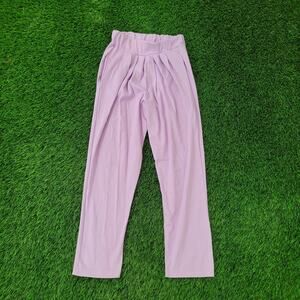 Vintage 80s NO-Limits Pleated Pants Womens XS/S Purple USA